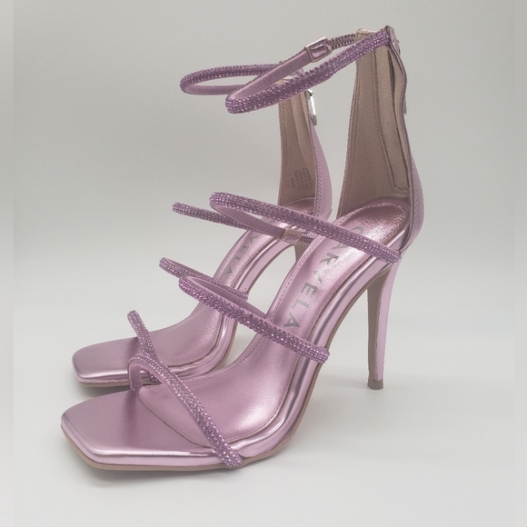 1876- Carvela Caged Ankle Heels Sandals Made In Brazil NWT - Picture 3 of 8